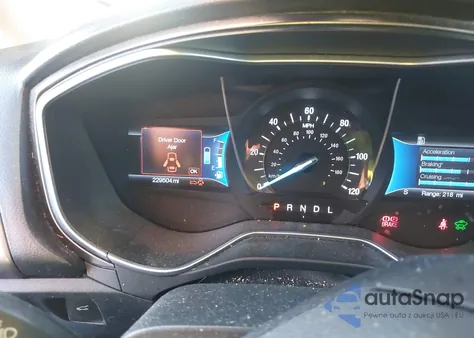 2017 Ford Fusion Hybrid Se z USA, uszkodzony, nr VIN 3FA6P0LUXHR265756